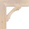 Ekena Millwork Olympic Block Smooth Bracket, Douglas Fir, 5 1/2"W x 26"D x 26"H BKT06X26X26OLY05SDF - alternate 3
